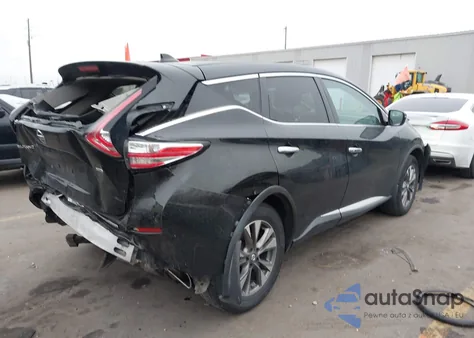 2017 Nissan Murano S из США, поврежденный, VIN 5N1AZ2MH9HN203551